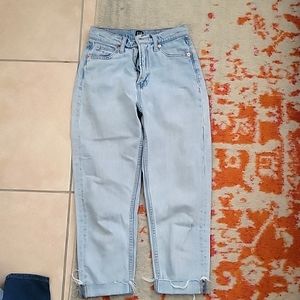 Gap mom jeans